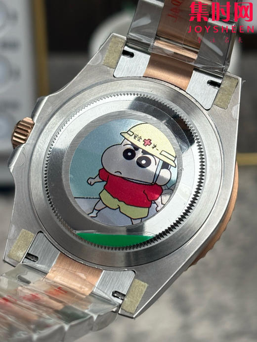 ARF配重版 劳力士格林尼治型GMT 间玫金 沙士圈 配重版 3285机 男士腕表 商品图7