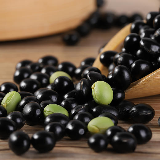 人民有机绿芯黑大豆335g 商品图1