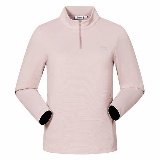 JEEP女式长袖半开胸T恤衫J532184509 商品图0