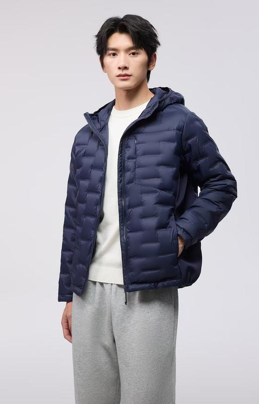 高端轻羽90绒连帽抗风防寒90白鸭绒外套 商品图2