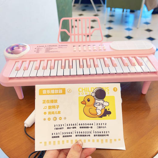 音乐启蒙儿童多功能电子琴 商品图6