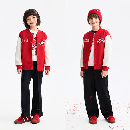 【新年波】男女童针织外套春季新款安奈儿童装EM615514 商品图3