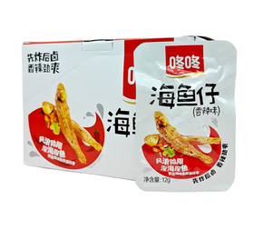 【俊客小店·自提商品】12g咚咚海鱼仔【香辣味】
