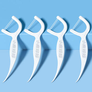 小鹿妈妈高顺滑家庭装牙线棒共300支剔牙签牙线棒 随身盒方便携带 /个人护理 /口腔护理 /牙线/牙线棒/牙签 商品图1