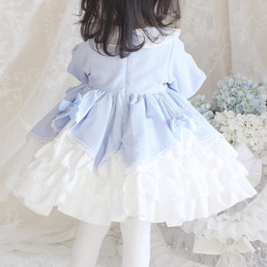 裁缝学苑TQ178新款女童Lolita蓬蓬裙洛丽塔纸样儿童公主长袖连衣裙样板 商品图3