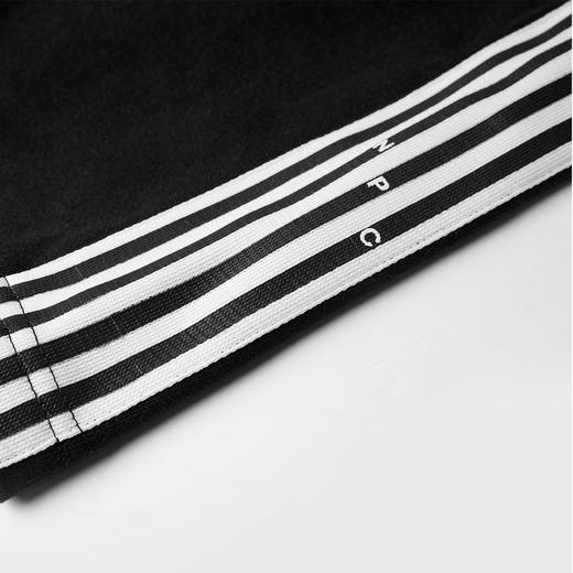 NPC潮牌运动系列重磅430G黑白条纹直筒裤卫裤男休闲舒适NP47SP07 商品图3