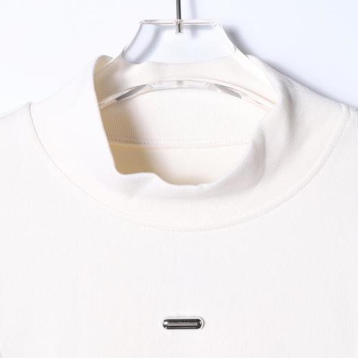 2239SDSA男士秋冬新款痞帅男装高街拼接铆钉立领卫衣时尚休闲套头上衣 商品图2