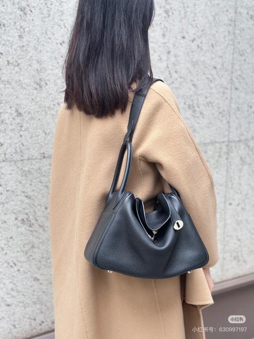 【头层TC纹荔枝牛皮】手工缝制枕头包真皮女包单肩斜挎手提包女秋冬 商品图0