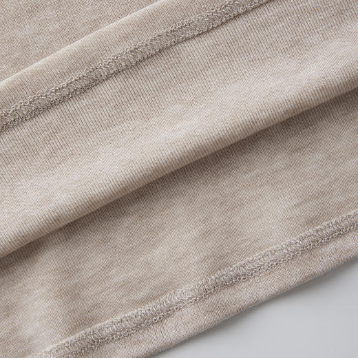 ROMI STUDIO兰精天丝绵羊毛混纺花纱极简圆领长袖T恤 RWCRSJ1939 商品图5