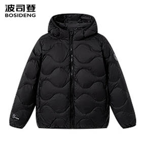 波司登儿童羽绒服女童轻薄连帽羽绒服四防葫芦纹T250135500