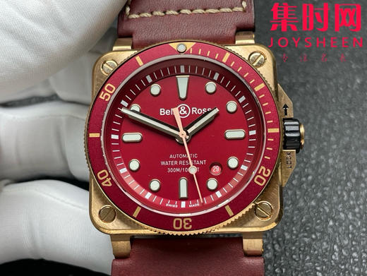 BR-柏莱士INSTRUMENTS系列BR0392 青铜壳BR-0392 方形男士腕表 商品图2