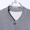 SDSA男士秋冬新款痞帅男装极简风纯色棒球领纽扣开衫卫衣百搭时尚 商品缩略图2