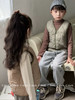 高品质6色轻暖撞色羊毛马甲开团🔥逆天颜值炸街神器来啦！120-160cm 商品缩略图3