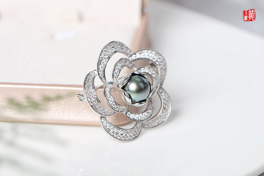 【珠蕊】大溪地海水珍珠胸针 商品图2