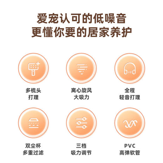 海尔（Haier）多功能宠物吸尘器手持宠物剃毛器电推多功能理脚毛吸毛机打薄猫狗梳毛机G1W 【宠物专用】理/剃/吸/打薄一机搞定 商品图1