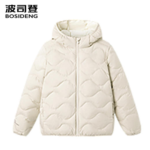 波司登儿童羽绒服女童轻薄连帽羽绒服四防葫芦纹T250135500 商品图1