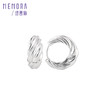 【任选3件599元】素圈圆环耳饰 S925银耳环时尚ins风耳圈MEMORA诗普琳YEE02401、YEE02402（线上专供） 商品缩略图3