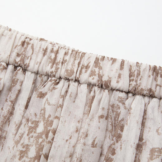 ROMI STUDIO“悠然夏日”桑蚕丝人丝混纺民族印花半身裙 RWCRXJ2724 商品图10