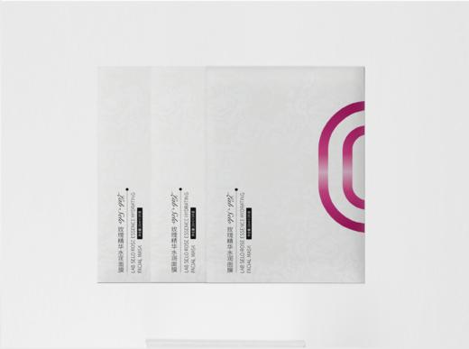 「无化学增稠剂」LabSelo玫瑰精华水润面膜3盒15片装 商品图0