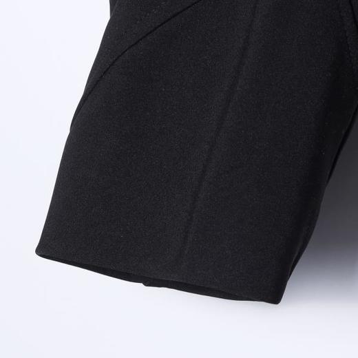 SDSA秋冬新款痞帅男装高街铆钉褶皱拉链翻领夹克下摆松紧百搭外套 商品图3