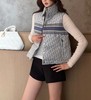 女款尼龙提花羽绒棉马甲010 商品缩略图3
