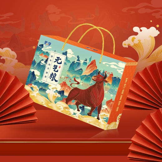 蒙都礼盒 牛肉干 奶酪 牛肉片牛板筋 1150g礼盒装 商品图2