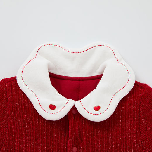 Cucutas女婴童连体服CY25WIW023中国红（66#-99#） 商品图2