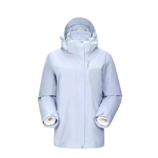 CAMEL骆驼 女三合一冲锋衣（抓绒内胆） AD22263513X-1 商品图3