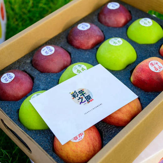 【高原彩色苹果礼盒】彩苹之愿 ～  来自彩云之南的甜蜜祝福 商品图4