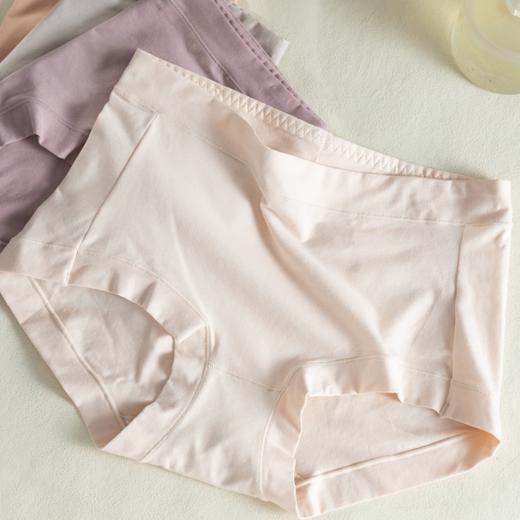 赏茜女士中高腰收腹内裤|新疆长绒棉面料，舒适透气 商品图3