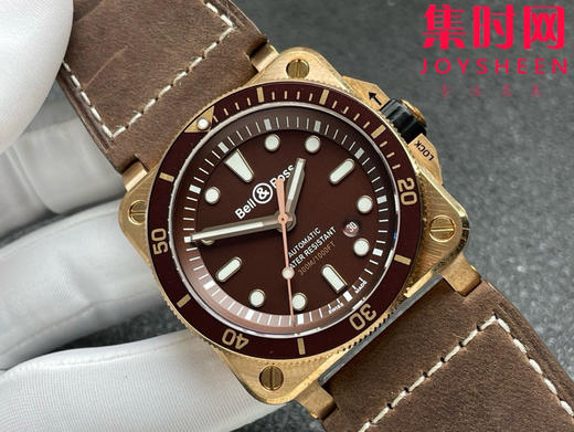 BR-柏莱士INSTRUMENTS系列BR0392 青铜壳BR-0392 方形男士腕表 商品图1