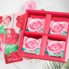 德和【喜上玫梢】重瓣红玫瑰鲜花饼240g（30g*8袋）休闲零食 商品缩略图3