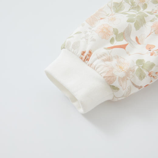 怡比雅韵之美长袖系带哈衣HY25WIN027白花色调52#-66# 商品图11