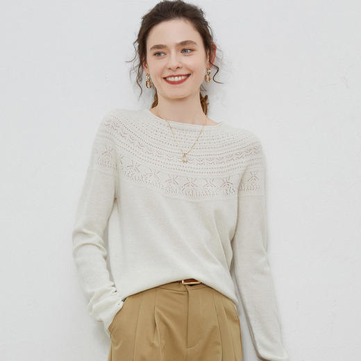 SIIJJEYY枝辑内搭秋冬羊毛衫 | 一线成衣 圆领/半高领/V领 手感细腻柔糯 多色可选 商品图3