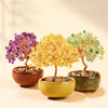 【桃花】粉晶桃花水晶树 能量内蕴吉祥迷你水晶树 桌搭摆件 商品缩略图0