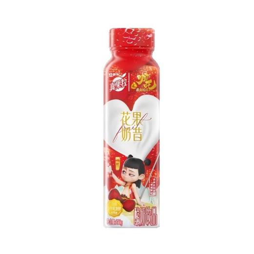 蒙牛真果粒花果奶昔（草莓味）230g/瓶 商品图1