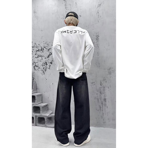 基础直筒牛仔长裤-纪念日百货门店同款166296614 商品图4