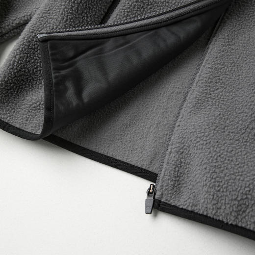 ROMI STUDIO“格雷秋意”撞色插肩日常百搭摇粒绒外套RWCAWD5641 商品图4