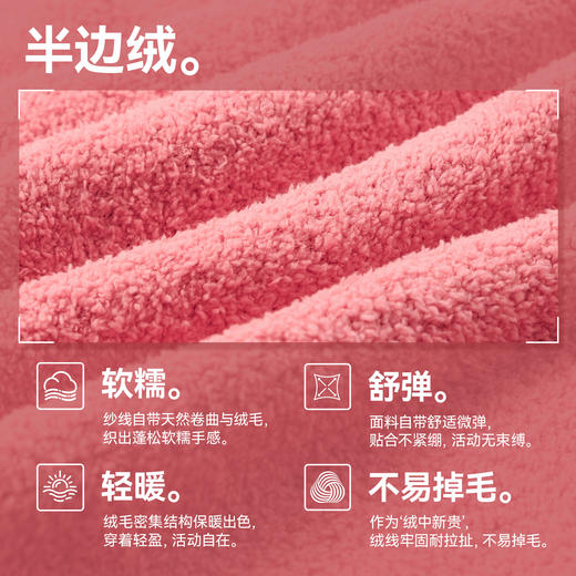 【原创卡通家居套装】森林棠25冬季新款男童女童暖绒绒保暖休闲家居服睡衣80612504 商品图3