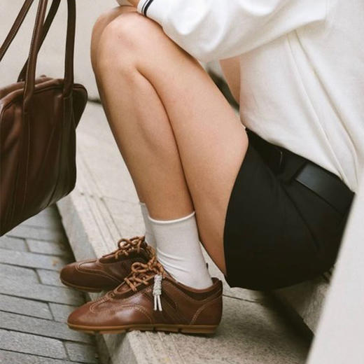 纪华菲·大幂幂款羊皮音符德训鞋 | 全羊皮奢侈用料，时髦高级设计，好穿到犯规 商品图4