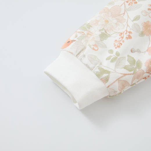 怡比雅韵之美长袖开襟哈衣HY25WIN028白花色调59#-90# 商品图9