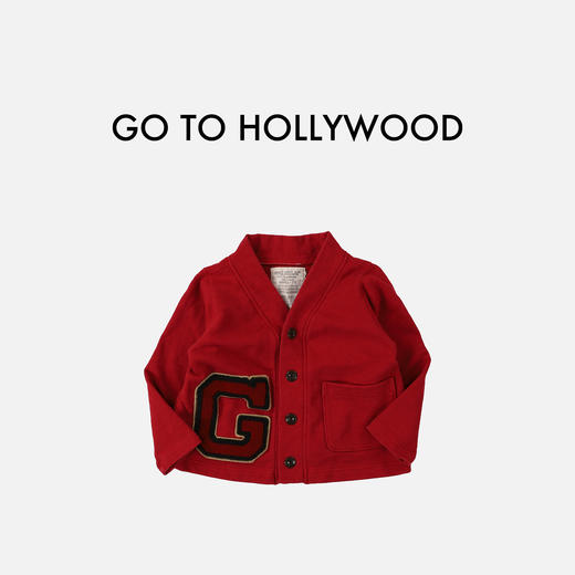 日本G2H童装 GO TO HOLLYWOOD 字母 G 开衫外套 商品图1