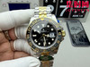 ARF配重版 劳力士格林尼治型GMT 间金款 皮蛋圈配重版 3285机 男士腕表 商品缩略图0