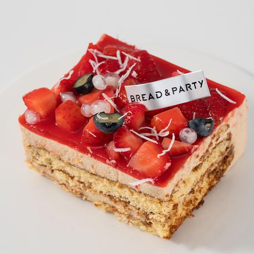 草莓提拉米苏 顶上铺满新鲜草莓+蓝莓 商品图1