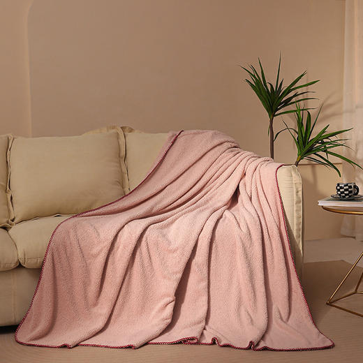 【秒杀 商超爆款】丝享双面舒棉绒多功能毯 暖绒光年 商品图11