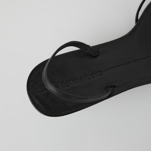 ROMI STUDIO“气质优雅”真皮多色露趾小猫跟高跟凉鞋 RWCRP33618 商品图3