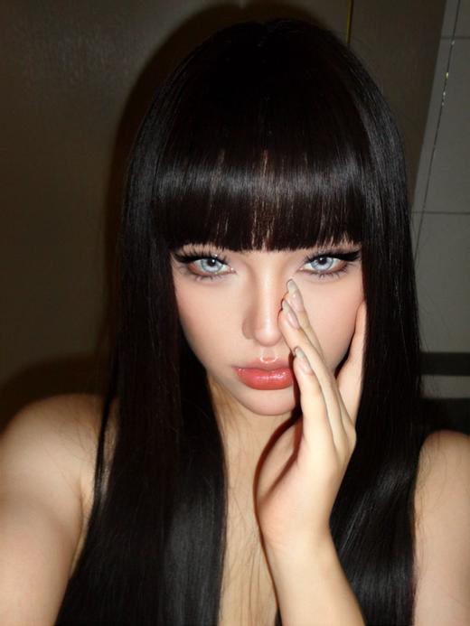 Puff Girl旗下 ｜花火盛宴&星尘余烬&浅空光轮/紫焰幻梦 ｜14.5mm白狮参考着色中大直径  日抛cos瞳2片 商品图10