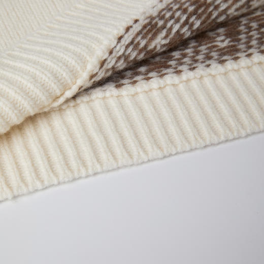 ROMI STUDIO“冬日氛围”100绵羊毛费尔岛提花毛织毛衣RWCWSG5347 商品图5