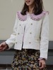 TYNVIE 象牙色纹理短款双排扣夹克 商品缩略图3