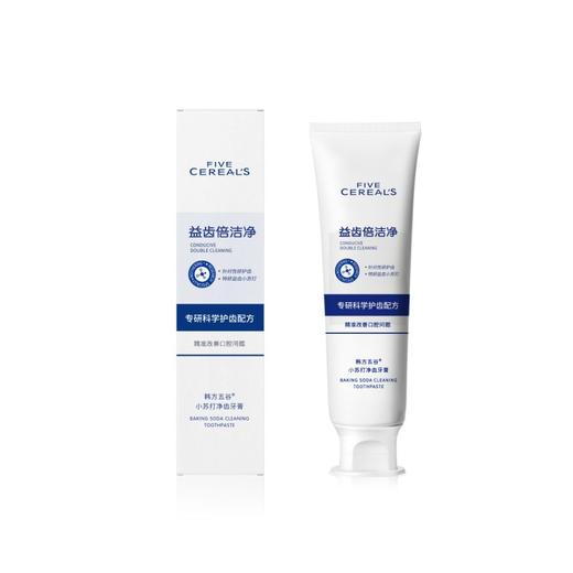 韩方五谷 小苏打净齿牙膏150g 6976115292866 商品图0